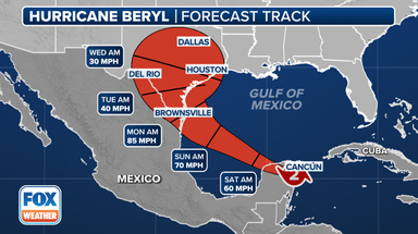 Hurricane Beryl threat growing for South Texas as forecasts indicate potentially stronger storm