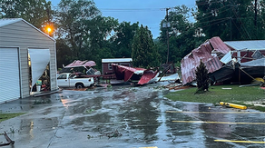 Flood threat wanes in Helene-ravaged western North Carolina; tornado causes damage in South Carolina